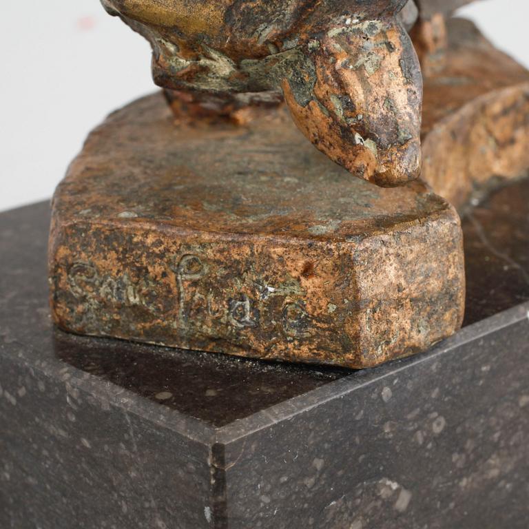 ERIC GRATE, a bronze sculpture, signed and numbered Cb 2/4.