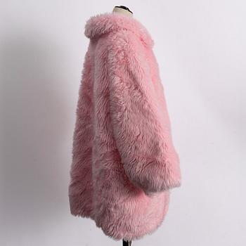 Balenciaga, kappa, "Faux Fur Coat", storlek F34.