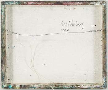 UNKNOWN ARTIST, 20TH CENTURY, oil on panel, 1997, signed Ane Norberg verso.