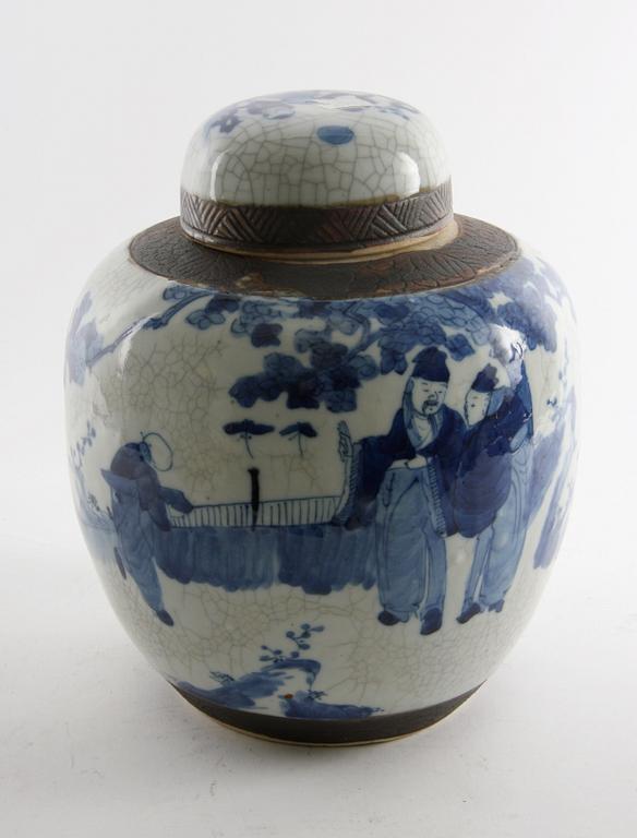 BOJAN MED LOCK, porslin, Kina.