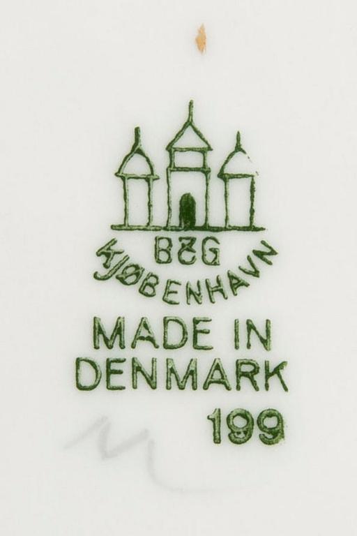 SERVIS 32 dlr, "Måsen", Bing & Gröndhal Danmark, 1900-talets senare del, porslin.