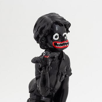 Makode Linde, skulptur, signerad, utförd 2008.