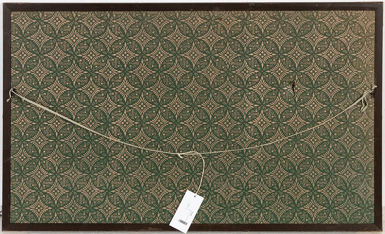 A painting, ink and colour on silk, probably Korea, 20 th century.