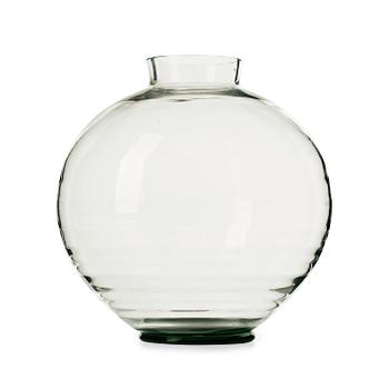 266. A Simon Gate glass vase, Orrefors 1930's.