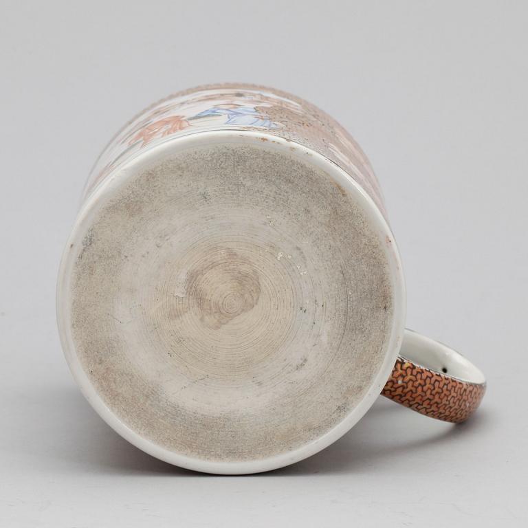 MUGG, porslin, Qianlong, Kina, 1700-tal.
