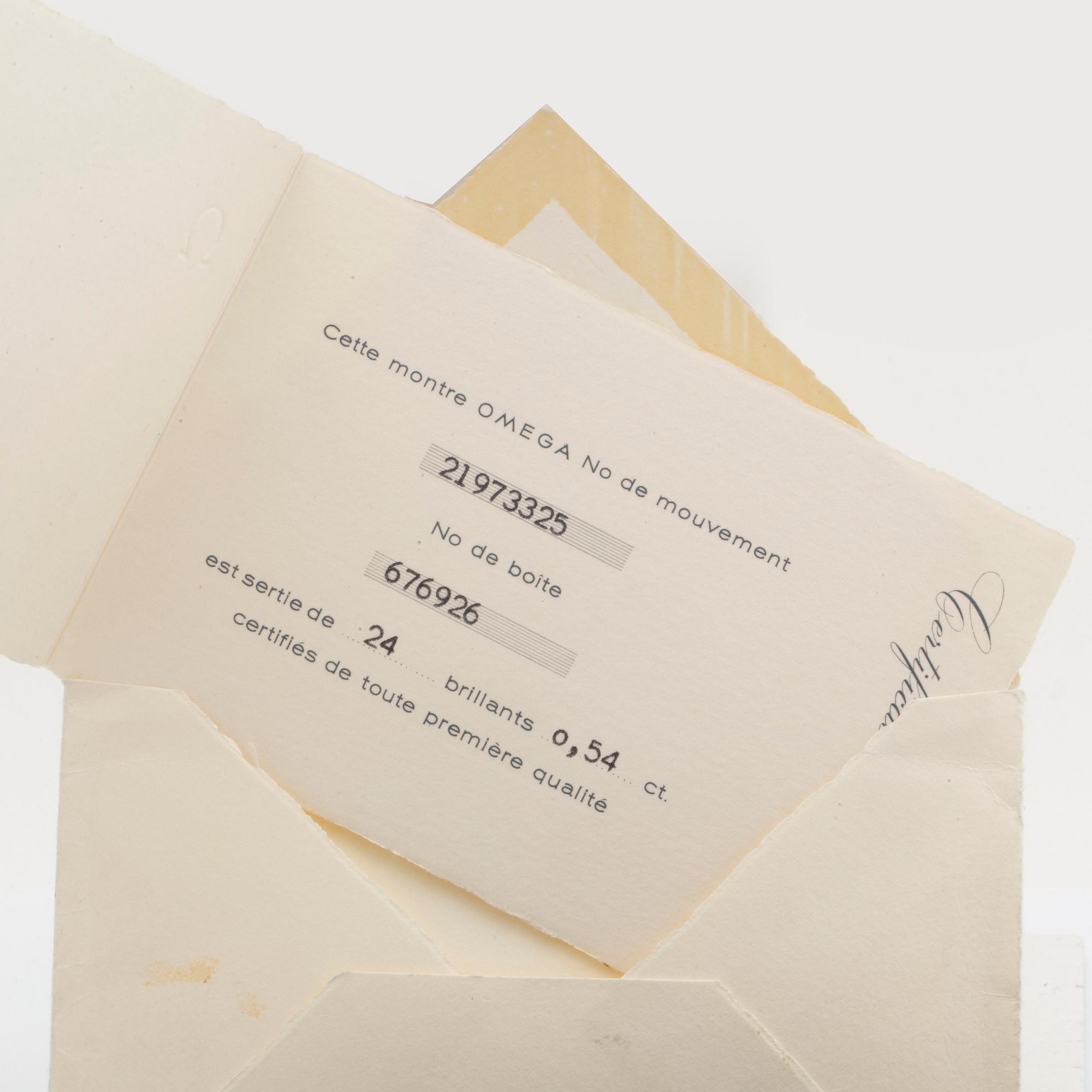 Omega, Montre de Luxe, wristwatch, 14 x 14 mm,