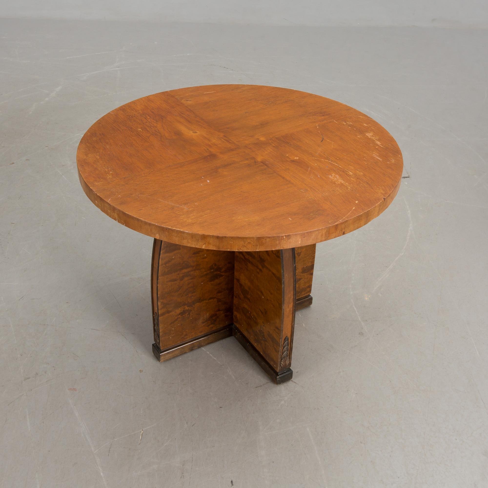 SOFFBORD, 1900-talets första hälft.