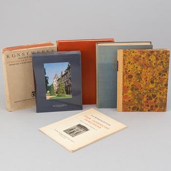 BÖCKER/KATALOGER, 6 vol. Samlingar.