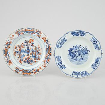 A mixed lot of Chinese Export porcelain, Qing dynasty, 18/19th century.