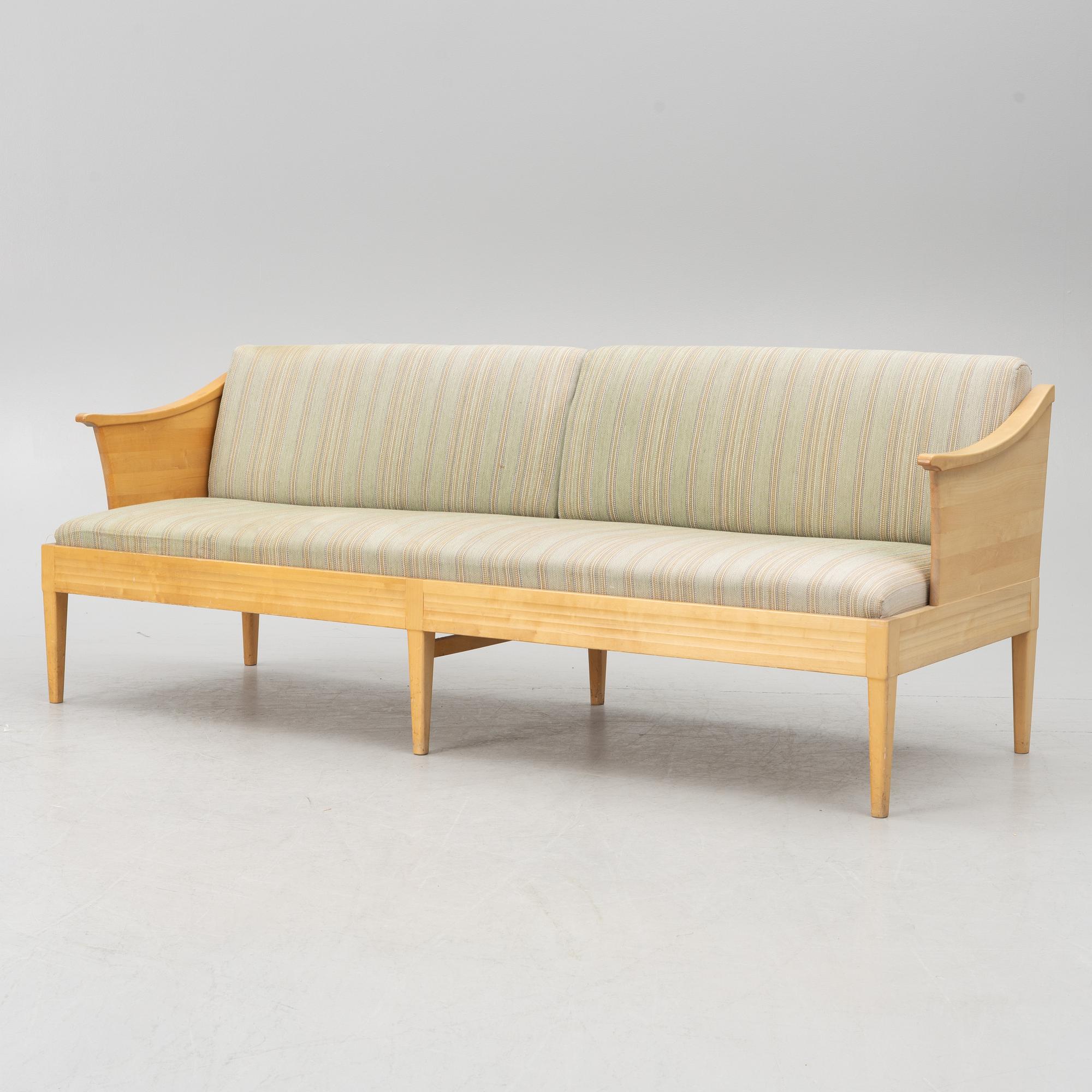 Carl Malmsten, a 'Stora Salen' sofa, Sweden, mid 20th century.