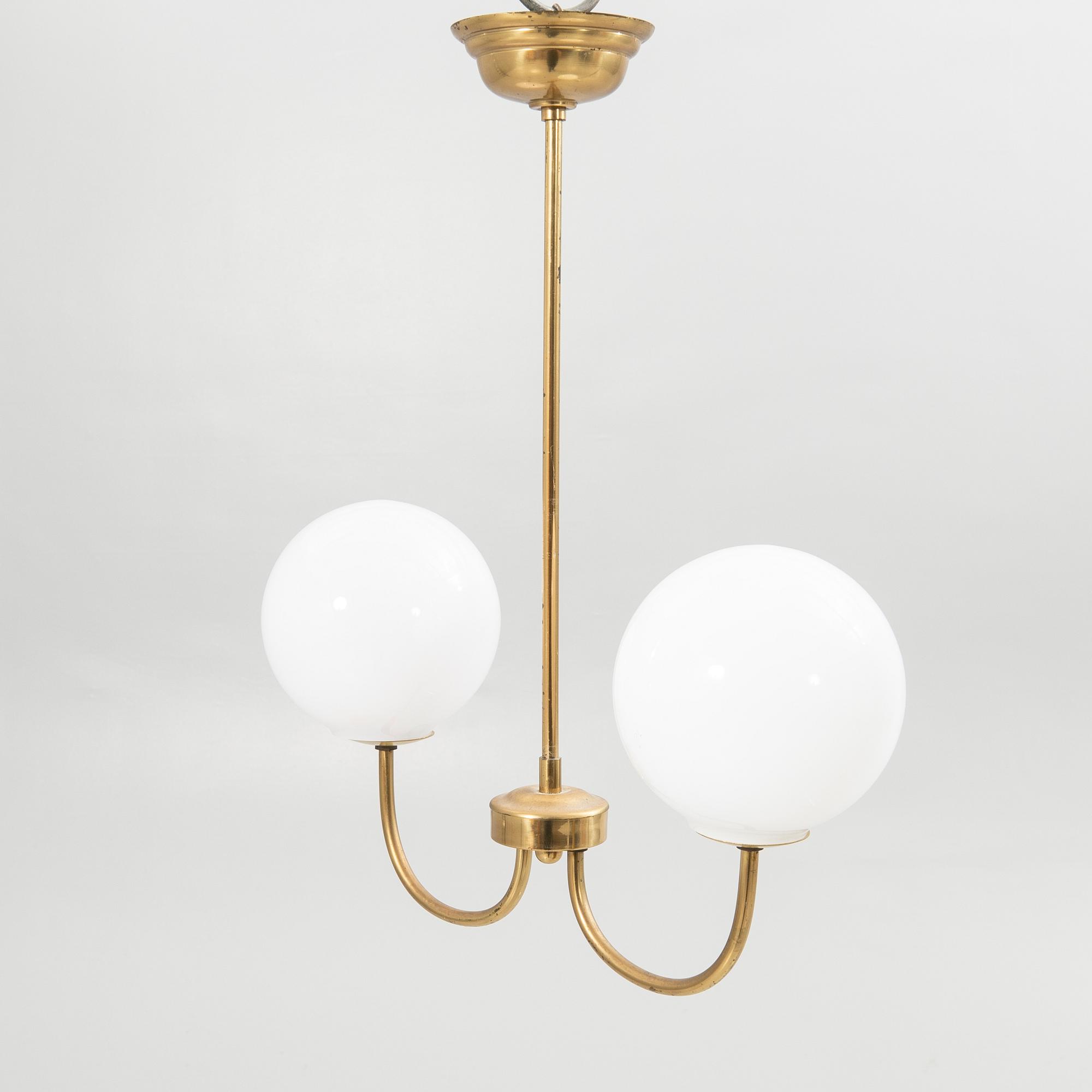Ceiling lamp, first half of the 20th century.
