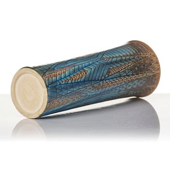 Stig Lindberg, a stoneware vase, Gustavsberg Studio, Sweden ca 1960.