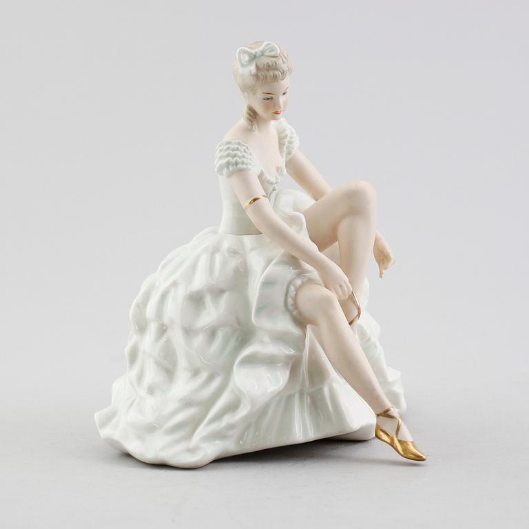 FIGURIN, porslin, Wallendorf.