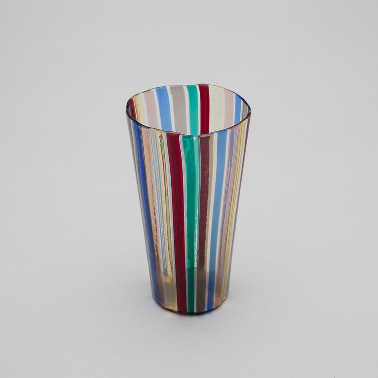 GIO PONTI troligen, Venini, Italien, vas/glas, 1950-tal.