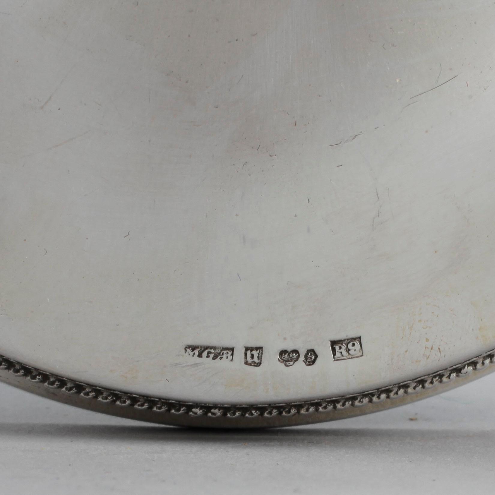 LJUSSTAKAR, 3 st, silver, Eric Löfman, MGAB, Uppsala, 1967, -73, -76.