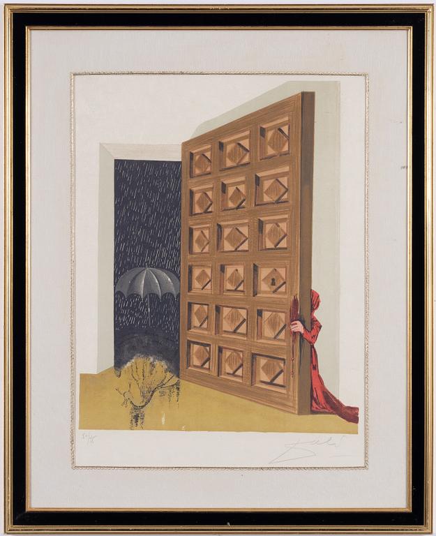 Salvador Dalí, "The will o' the wisps are in town" from: HC Andersen's tales.