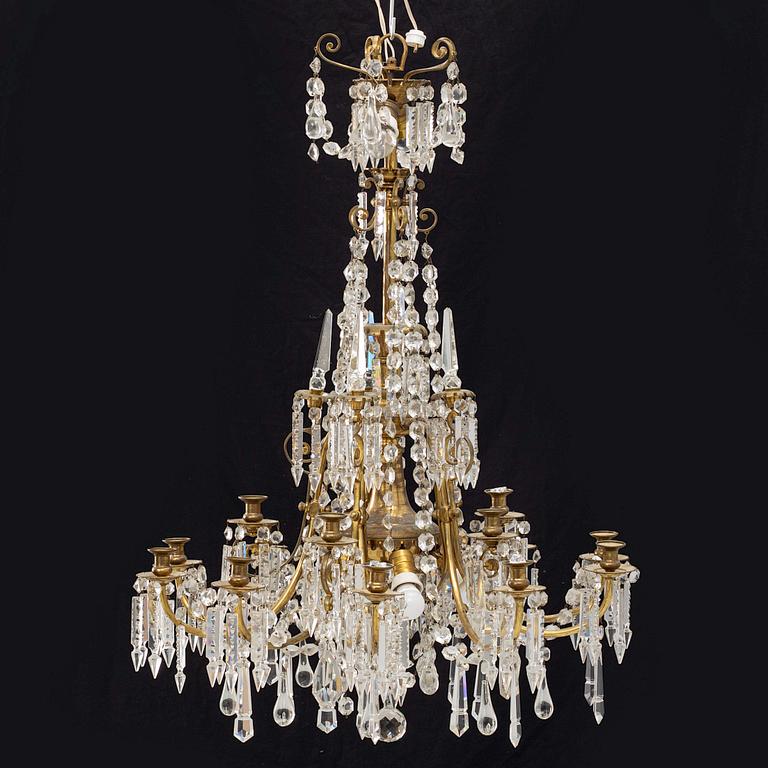 Chandelier, Osarian, early 20th century.