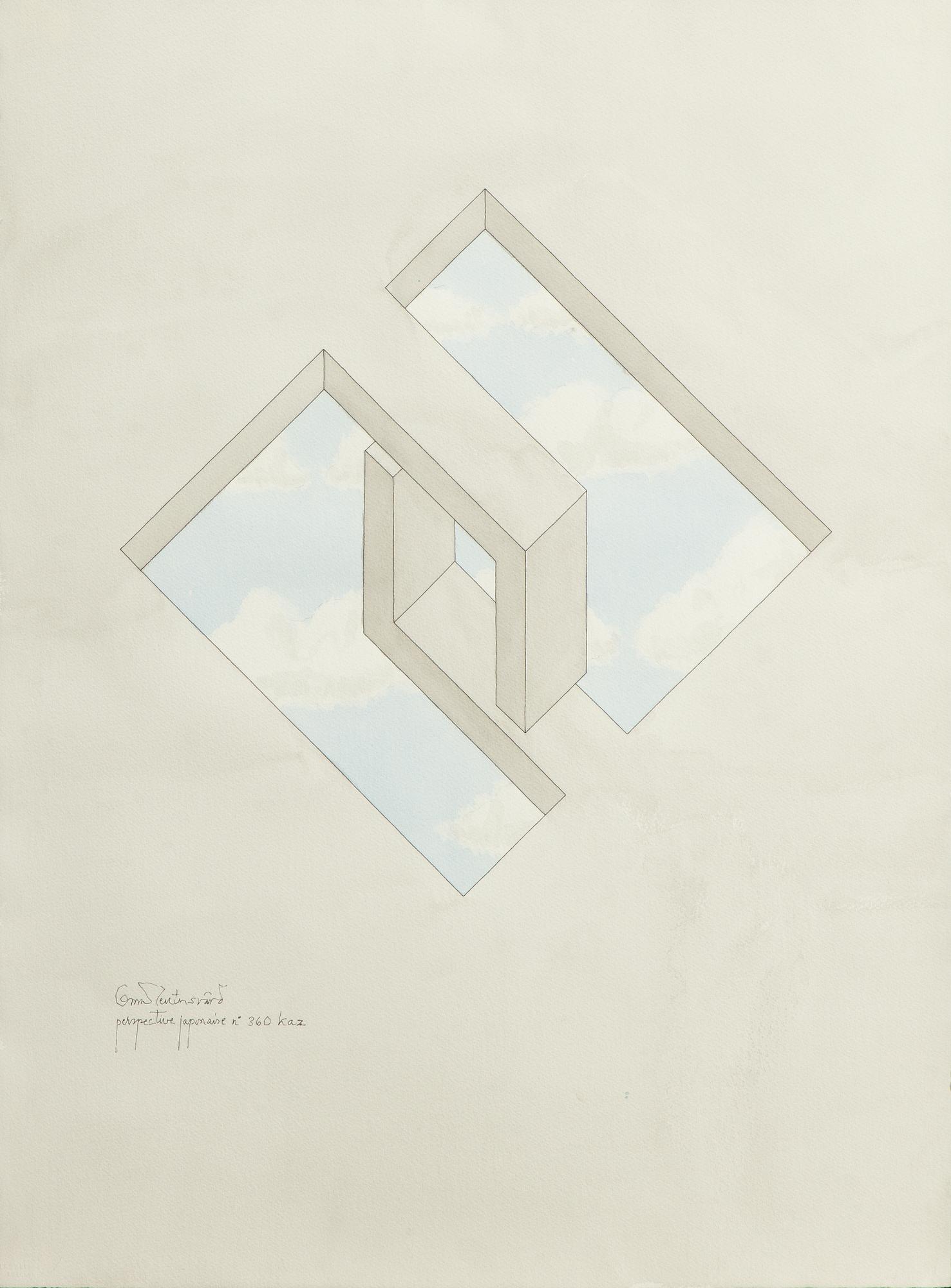 Oscar Reutersvärd,  "Perspective japonaise no 360 kaz".