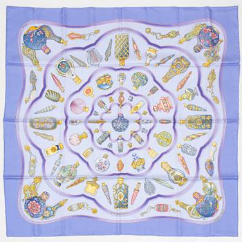 Hermès, scarf, "Qu'importe le flacon".