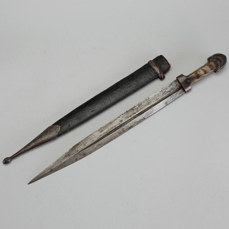 a 19h Century caucasian dagger kindjal.