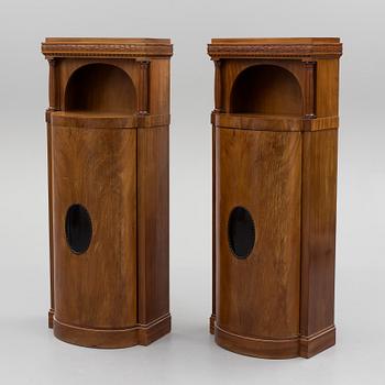 A pair of early 20th century cabinets.