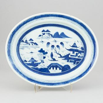 Fat, porslin. Qingdynastin,  1800-tal.