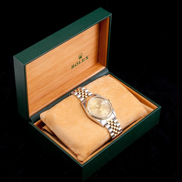 A MEN'S WRIST WATCH, Rolex Oyster Perpetual Datejust.