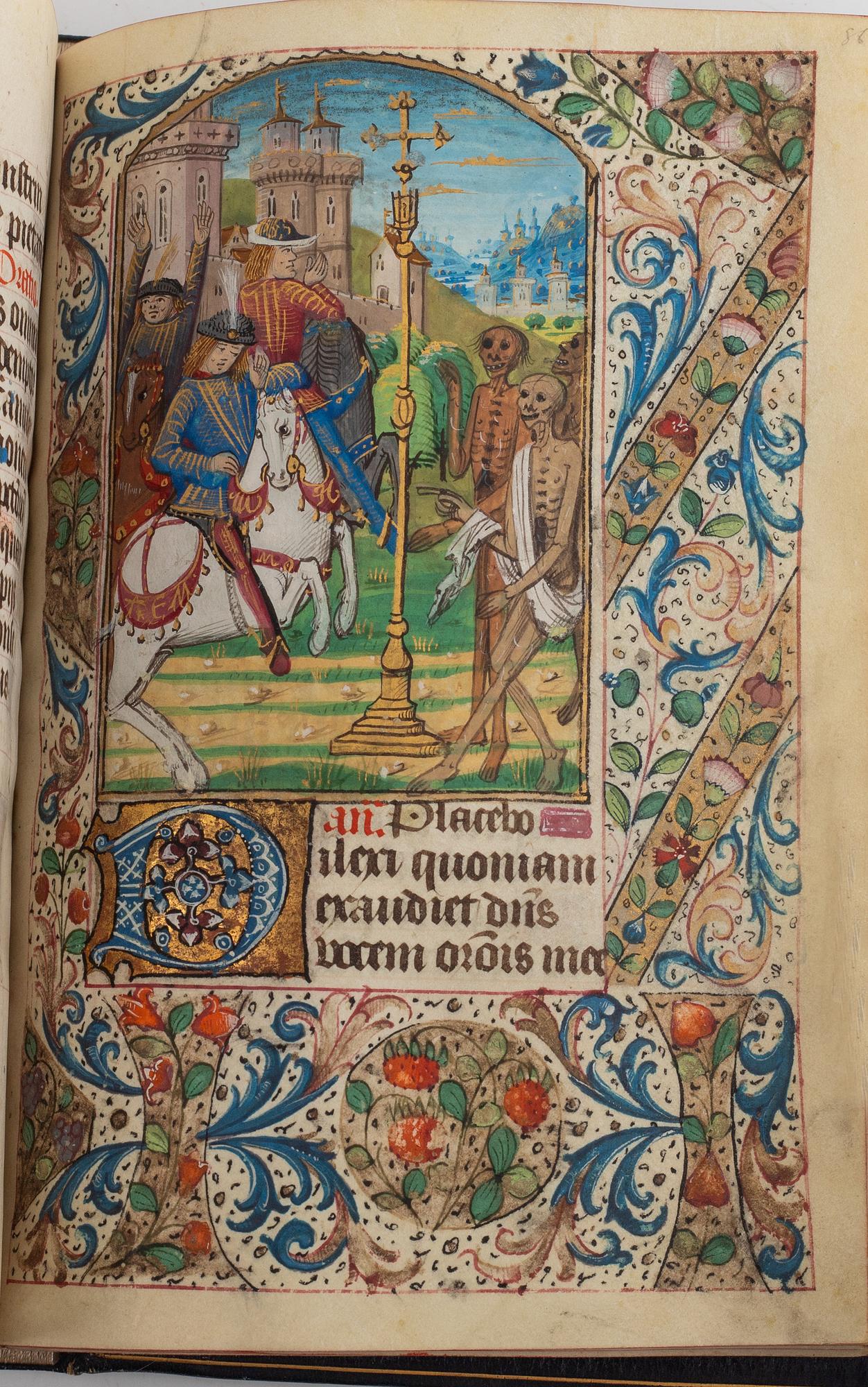 Book of Hours, in Latin and French, illuminated manuscript on vellum
[France (probably Rouen), c. 1470].