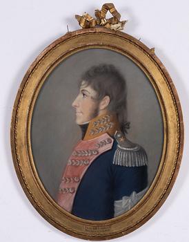 Unknown artist, 19th century. "Baron Knut A Leijonhufvud".