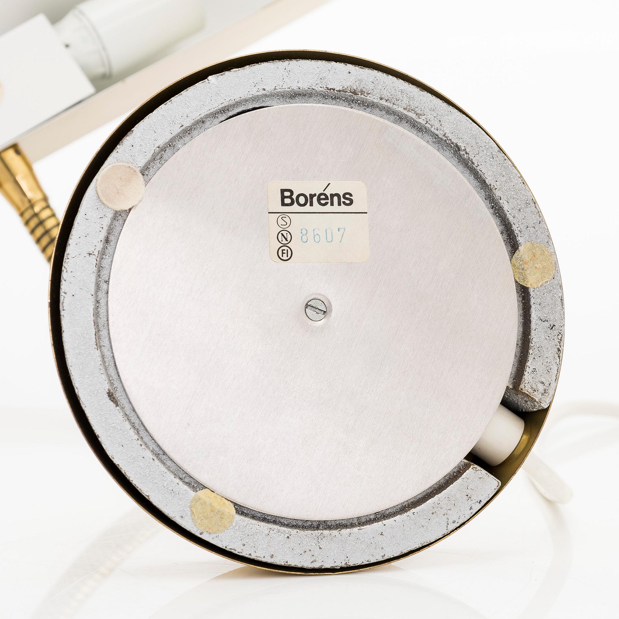 A table light, Boréns, "8607", Borås, second half of the 20th century.