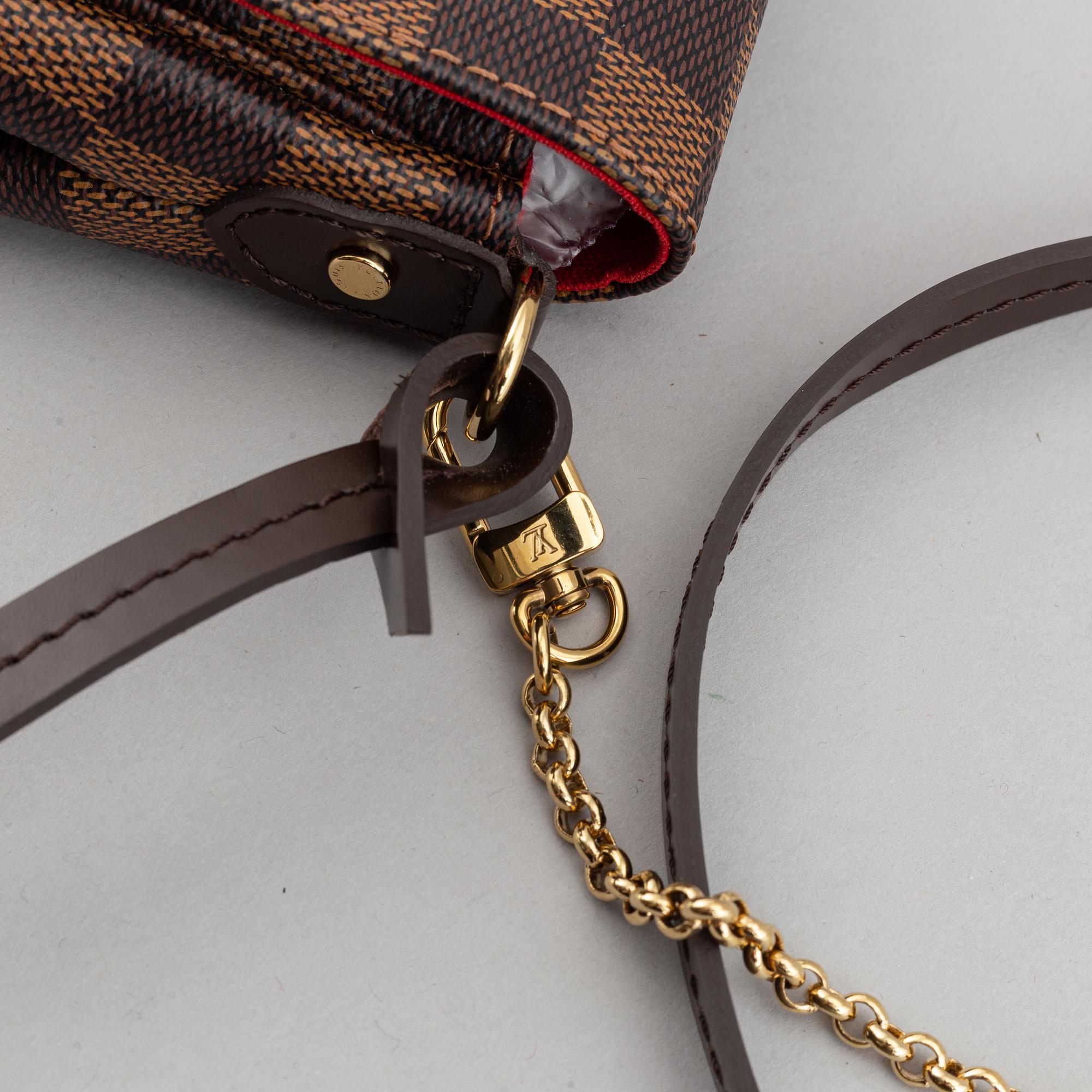 Louis Vuitton, a Damier Ebene handbag, 2015.