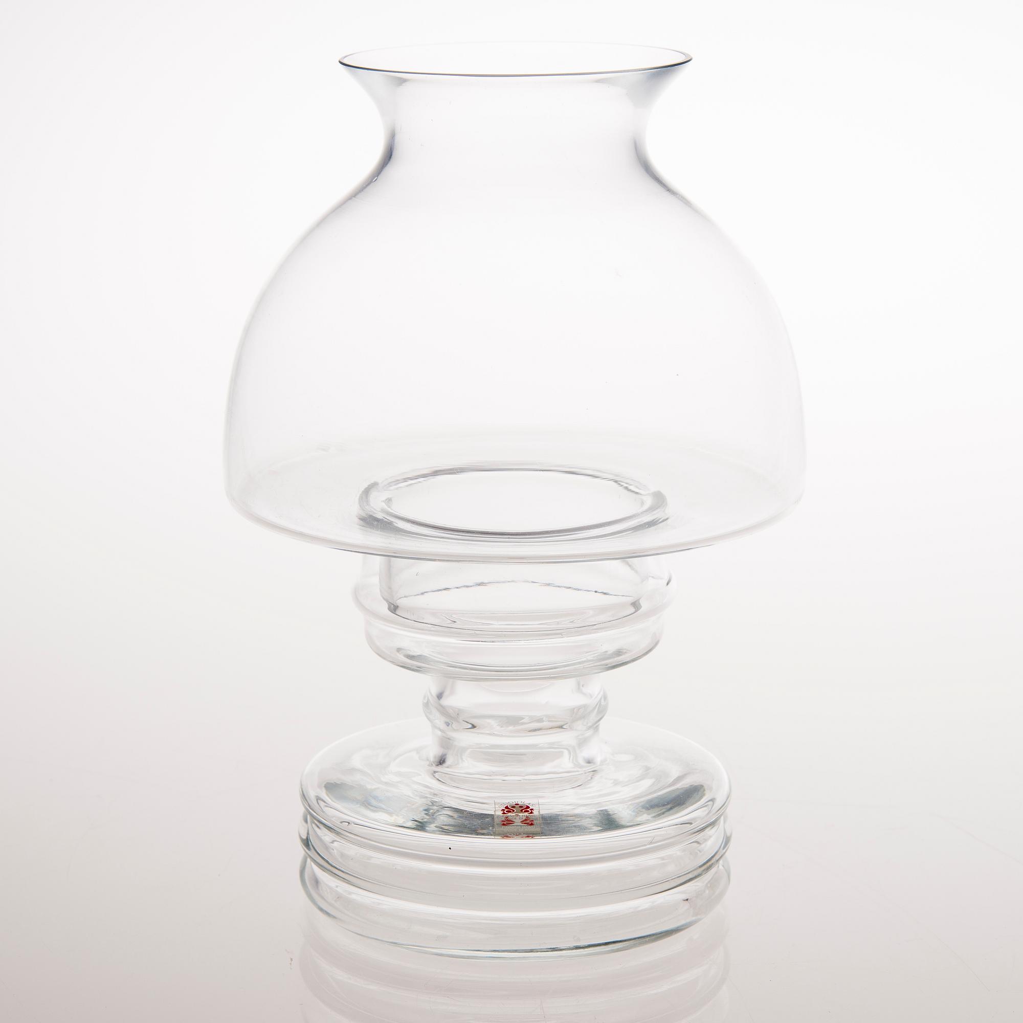 A 1970s Nanny Still 'Apollo 1960' glass lantern by Riihimäen Lasi