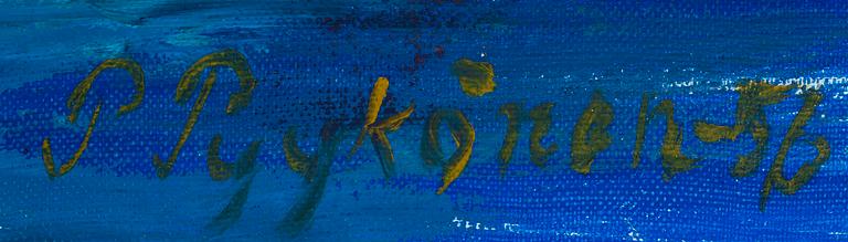 PAAVO PYYKÖNEN (PYYKKÖNEN), olja på duk, signerad och daterad -56.