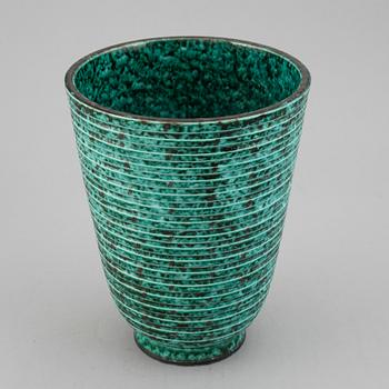 WILHELM KÅGE, an "Argenta" stoneware vase, Gustavsberg Sweden.