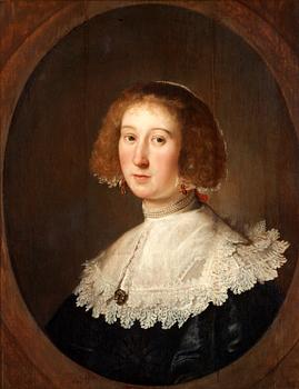 249. Michiel van Mierevelt Attributed to, Portrait of a lady.