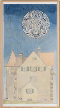 Fredrik Söderberg, "Das Haus des C.G Jüngs mit Khonsu und Der Traum III".