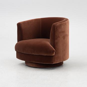 Ruth & Johanna Design, a "Cleo" swivel chair.