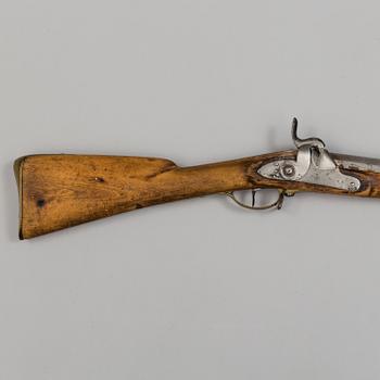 A Swedish Infantry percussion rifle model 1815/49.