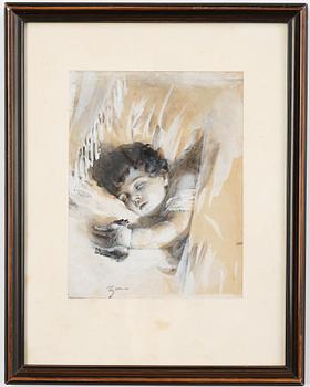 Anders Zorn, Sleeping boy.