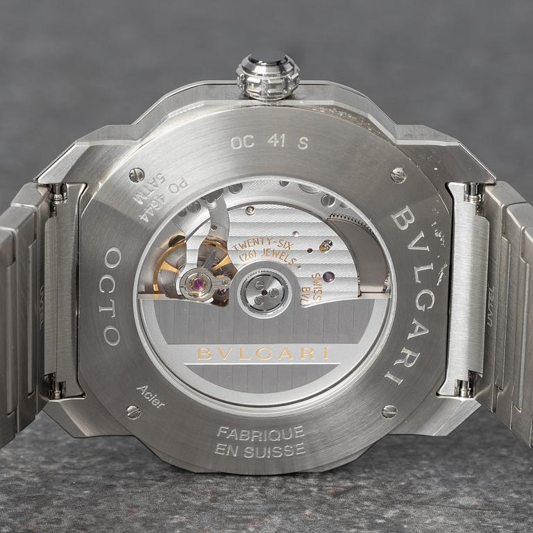 Bulgari, Octo Roma, "Green Dial”, "MEA Market", ca 2021.