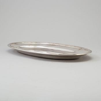 BRICKA, silver, Lars Larsson, Göteborg, 1882.