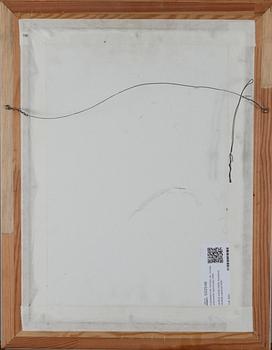 OKÄND KONSTNÄR, gouache, Ryssland, otydligt signerad 1995.