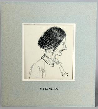 THÉOPHILE STEINLEN, litografi, stämpelsign.