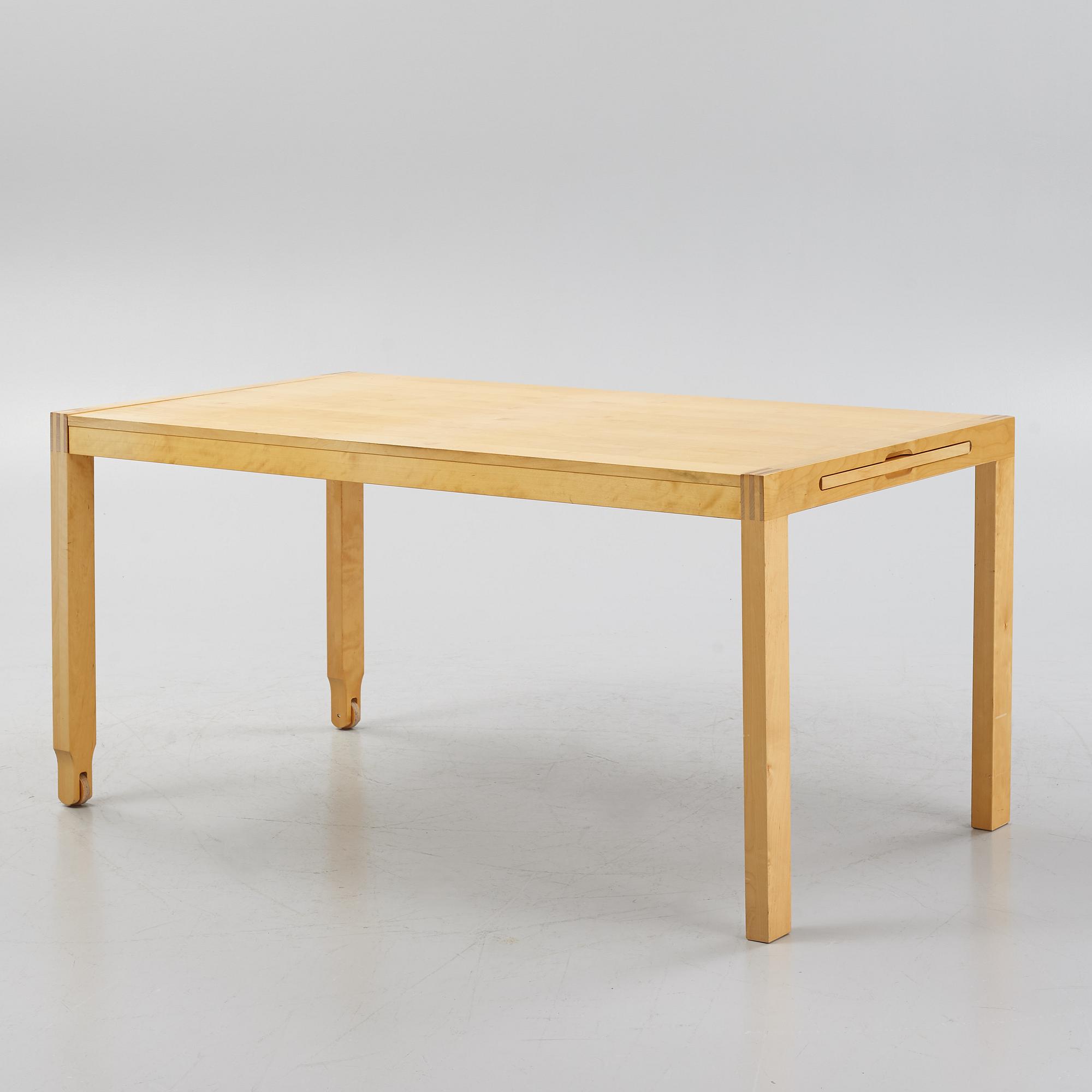 Design studio Copenhagen, a 'Pelto' dining table from IKEA, 1996.