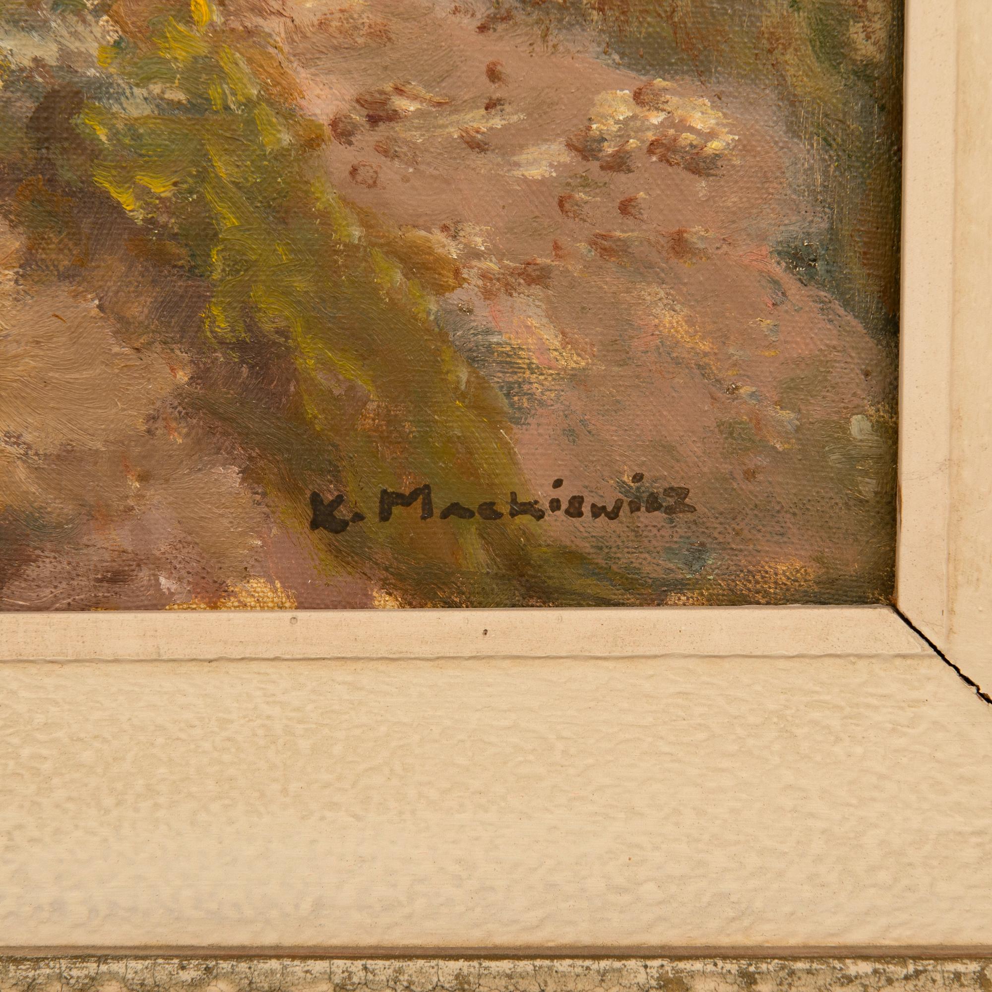 Konstanty Mackiewicz, Inland Landscape.