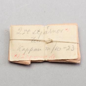 UNIFORMSDELAR, bland annat mössa modell/1923.