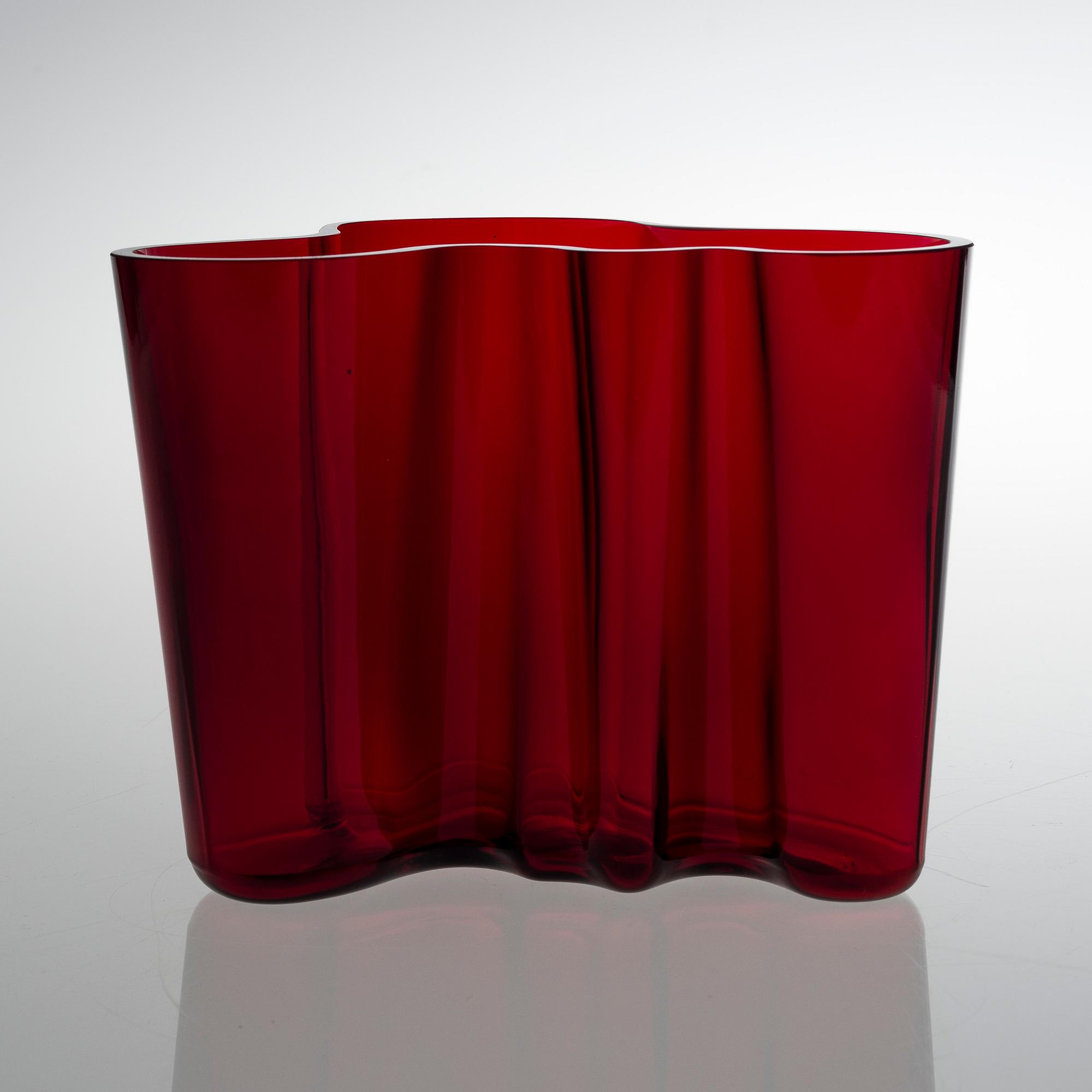 ALVAR AALTO, MALJAKKO, "Savoy", merkitty Alvar Aalto Iittala 1991, numeroitu 4/400.