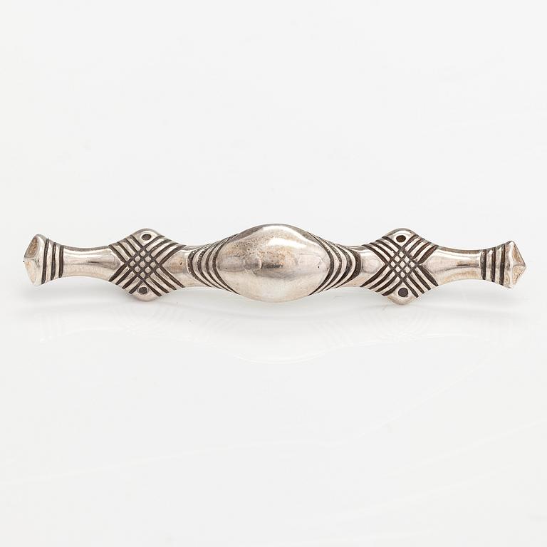 A sterling silver brooch "Vörå brooch", model 926. Kalevala Koru 1990.