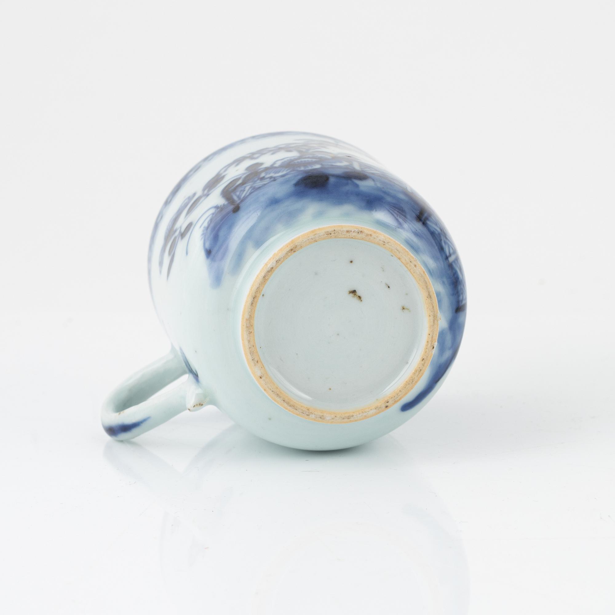 Company porcelain, 7 pieces, China, 18th century.
