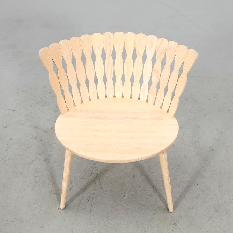 Lisa Hilland, "Spira" chair for Myltha, 21st century.